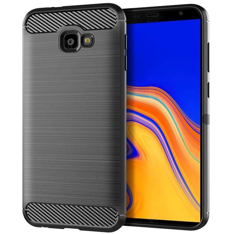 Galaxy J4 Plus Kılıf Zore Room Silikon Kapak Lacivert