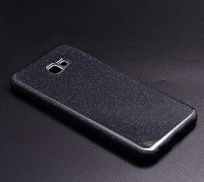 Galaxy J4 Plus Kılıf Zore Shining Silikon Siyah