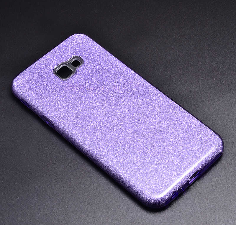 Galaxy J4 Plus Kılıf Zore Shining Silikon Mor