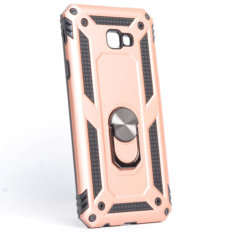 Galaxy J4 Plus Kılıf Zore Vega Kapak Rose Gold