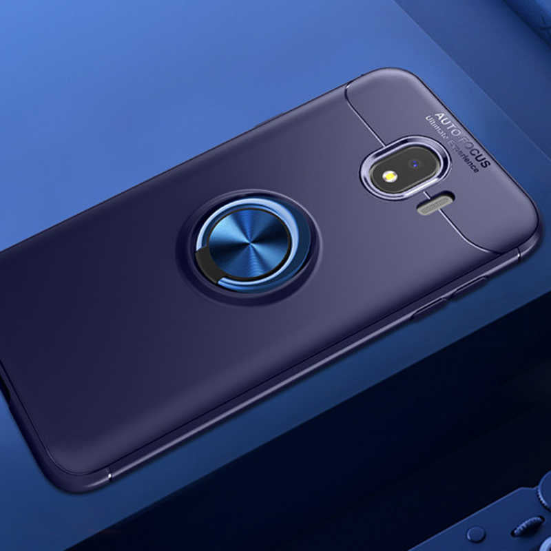 Galaxy J4 Kılıf Zore Ravel Silikon Kapak Mavi