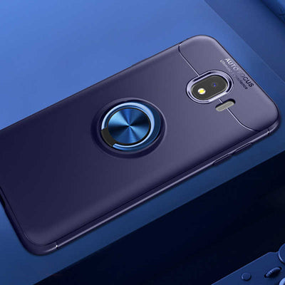 Galaxy J4 Kılıf Zore Ravel Silikon Kapak Mavi