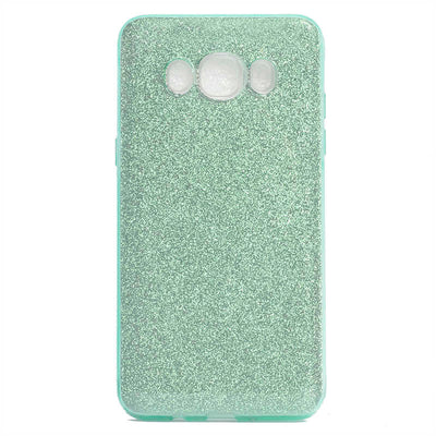 Galaxy J5 2016 Kılıf Zore Shining Silikon Yeşil