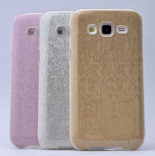 Galaxy J5 Kılıf Zore Shining Silikon Mavi