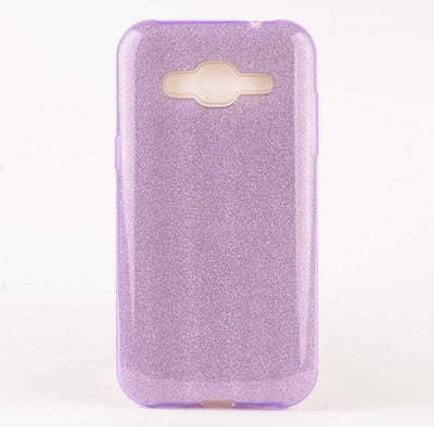 Galaxy J5 Kılıf Zore Shining Silikon Mor