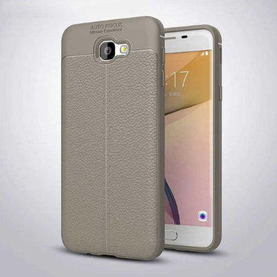 Galaxy J5 Prime Kılıf Zore Niss Silikon Kapak Gri