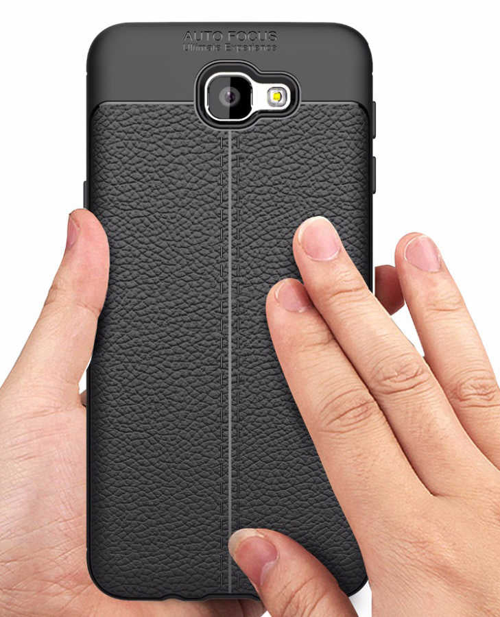 Galaxy J5 Prime Kılıf Zore Niss Silikon Kapak Gri