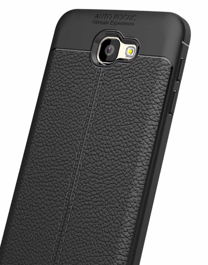 Galaxy J5 Prime Kılıf Zore Niss Silikon Kapak Gri