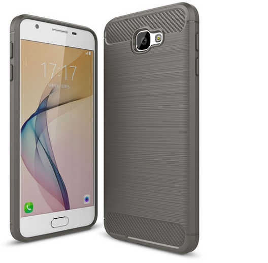 Galaxy J5 Prime Kılıf Zore Room Silikon Kapak Gri