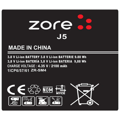 Galaxy J5 Zore A Kalite Uyumlu Batarya Renksiz