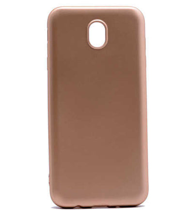 Galaxy J530 Pro Kılıf Zore Premier Silikon Kapak Gold