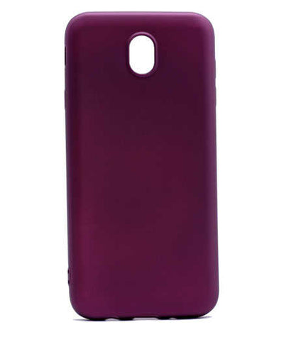Galaxy J530 Pro Kılıf Zore Premier Silikon Kapak Mor