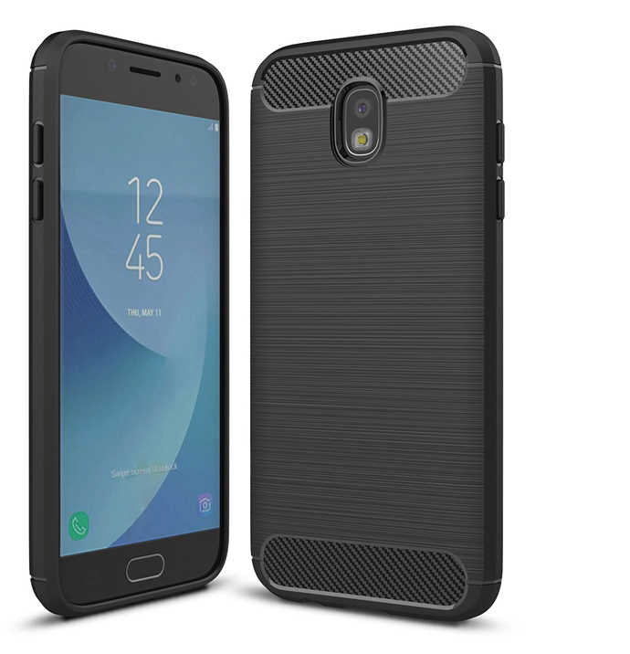 Galaxy J530 Pro Kılıf Zore Room Silikon Kapak Gri