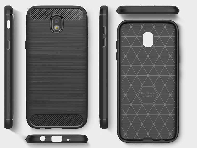 Galaxy J530 Pro Kılıf Zore Room Silikon Kapak Gri