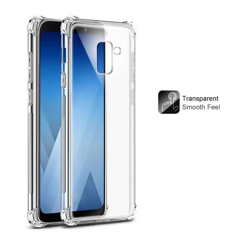 Galaxy J6 Kılıf Zore Nitro Anti Shock Silikon Renksiz