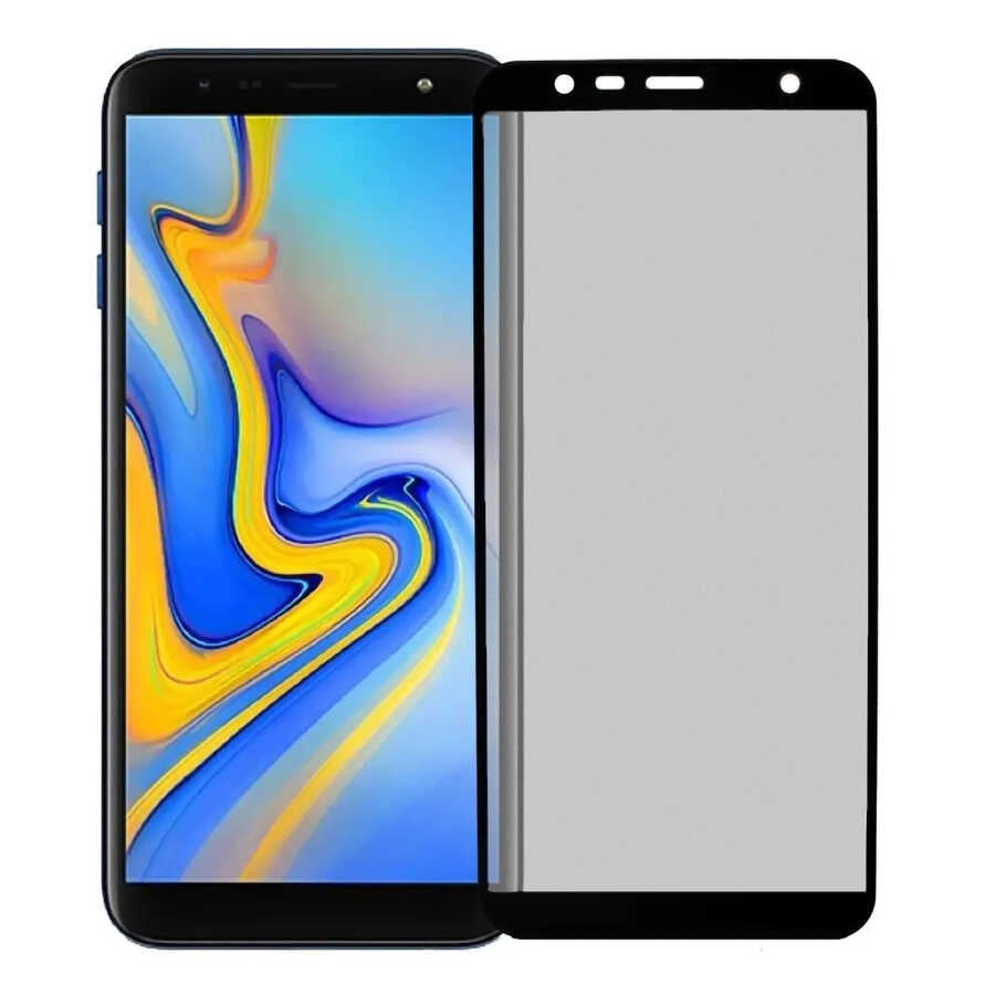 Galaxy J6 Plus Davin Mat Seramik Ekran Koruyucu Siyah
