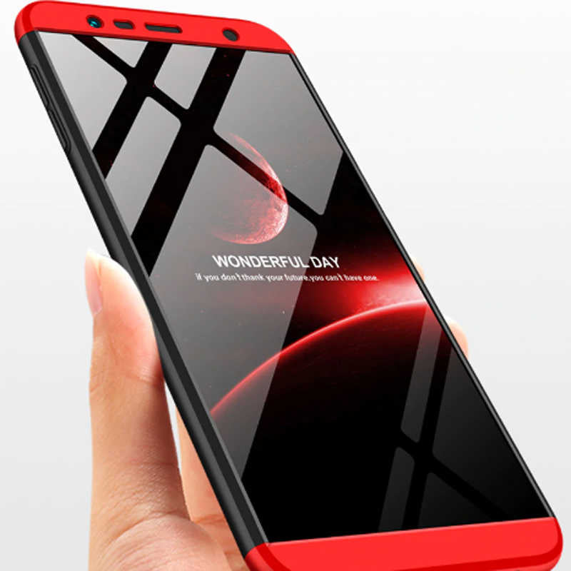 Galaxy J6 Plus Kılıf Zore Ays Kapak Siyah