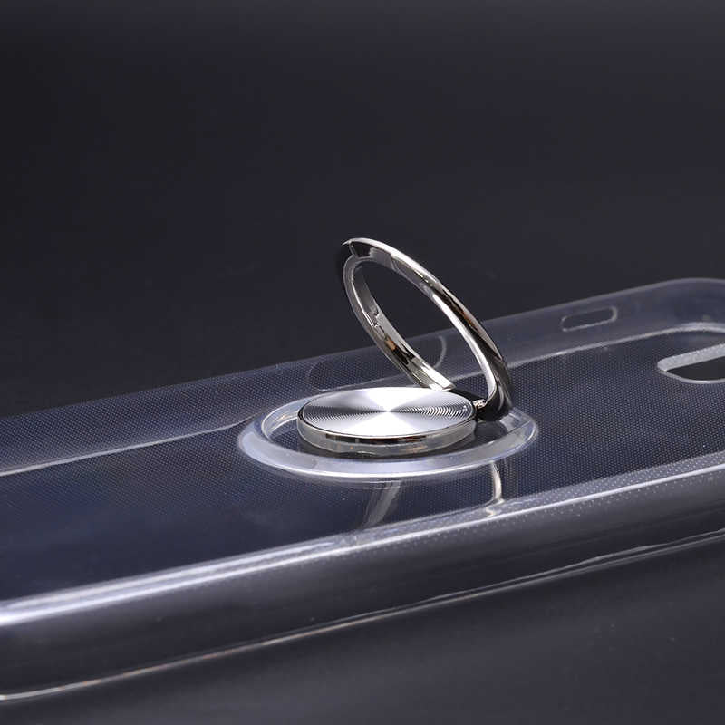 Galaxy J6 Plus Kılıf Zore Les Silikon Siyah