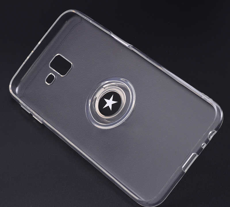 Galaxy J6 Plus Kılıf Zore Les Silikon Kırmızı