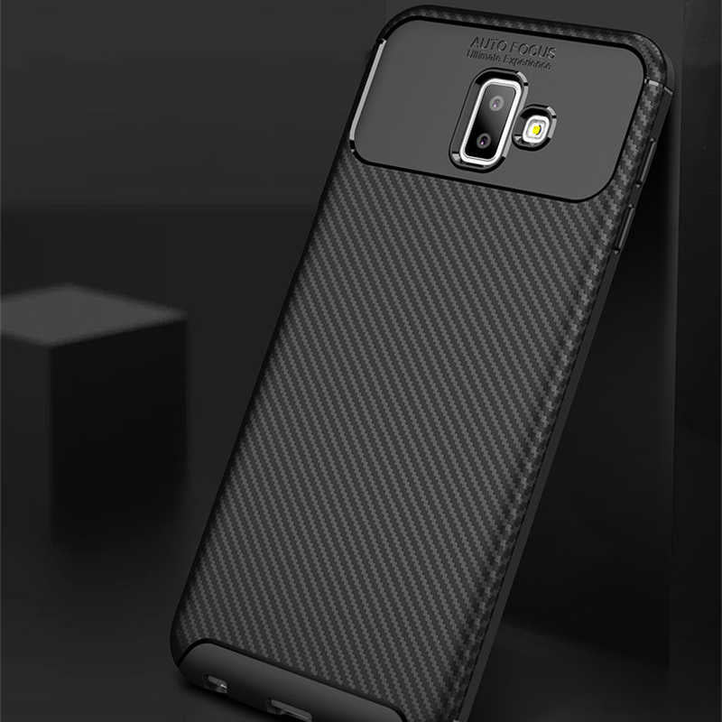 Galaxy J6 Plus Kılıf Zore Negro Silikon Kapak Lacivert
