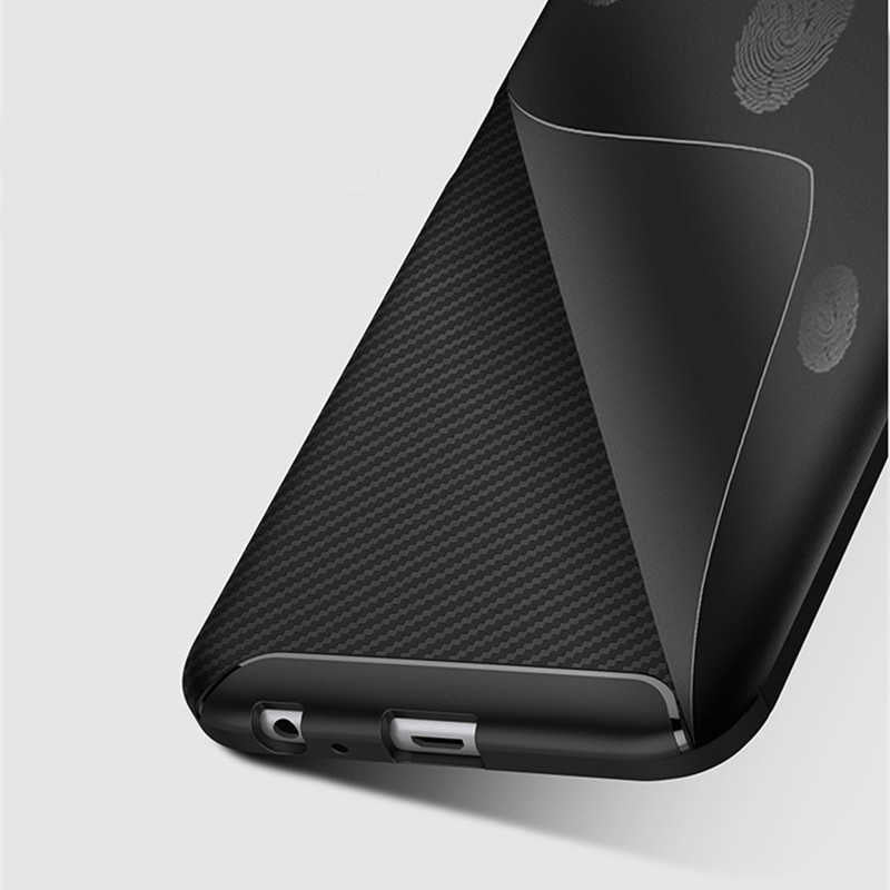Galaxy J6 Plus Kılıf Zore Negro Silikon Kapak Lacivert