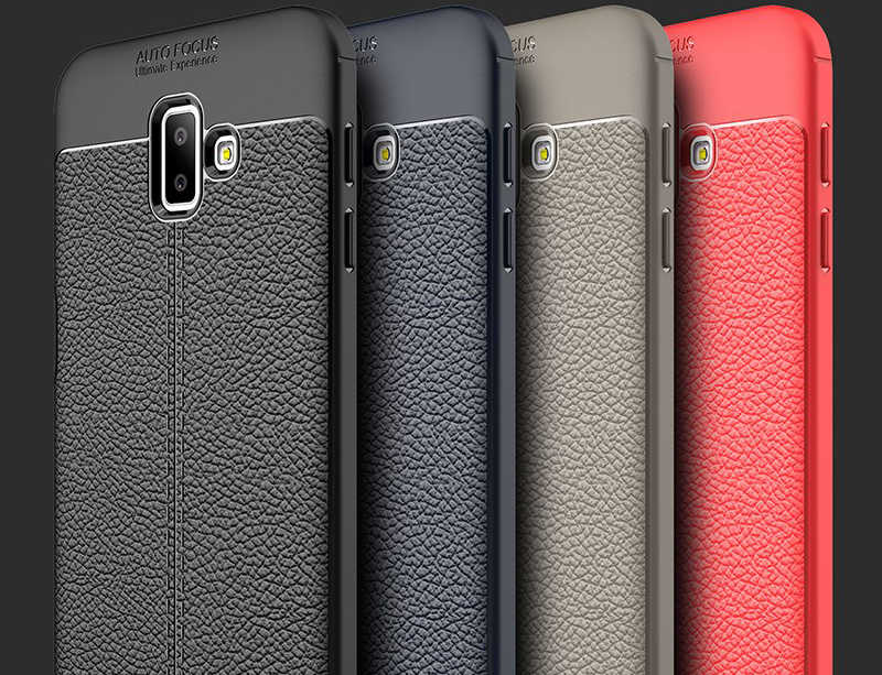 Galaxy J6 Plus Kılıf Zore Niss Silikon Kapak Lacivert