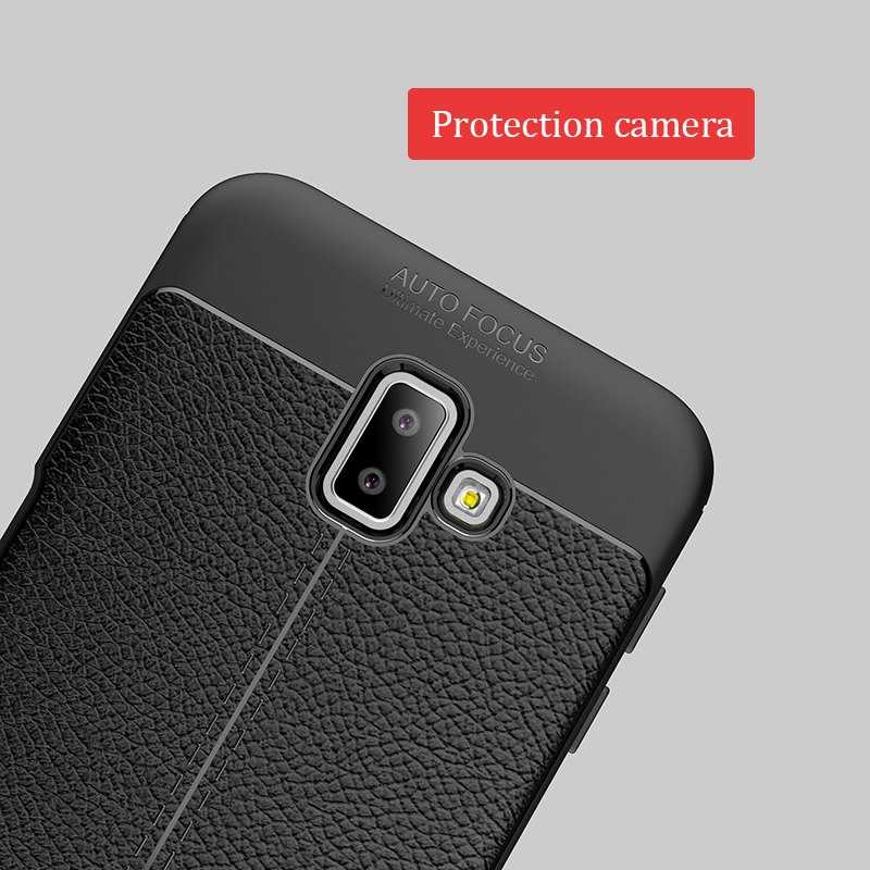 Galaxy J6 Plus Kılıf Zore Niss Silikon Kapak Siyah