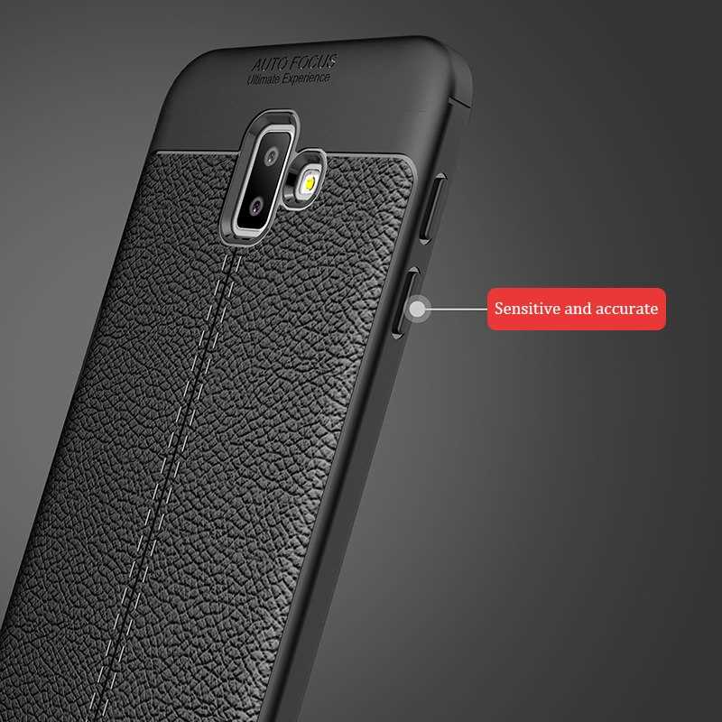 Galaxy J6 Plus Kılıf Zore Niss Silikon Kapak Lacivert