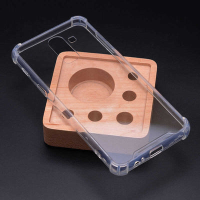 Galaxy J6 Plus Kılıf Zore Nitro Anti Shock Silikon Renksiz