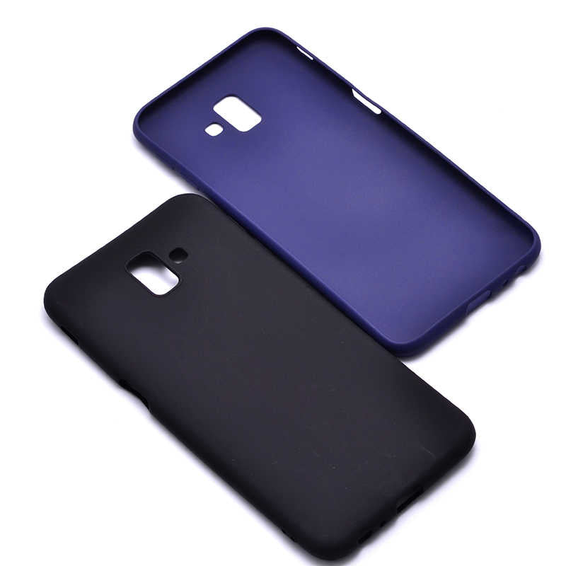 Galaxy J6 Plus Kılıf Zore Premier Silikon Kapak Lacivert