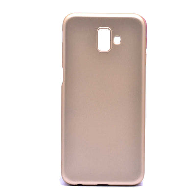Galaxy J6 Plus Kılıf Zore Premier Silikon Kapak Gold
