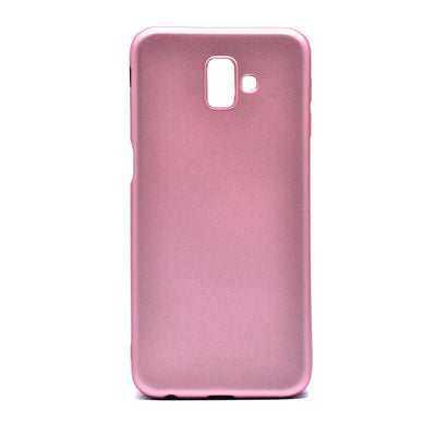 Galaxy J6 Plus Kılıf Zore Premier Silikon Kapak Rose Gold