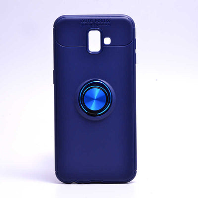 Galaxy J6 Plus Kılıf Zore Ravel Silikon Kapak Mavi
