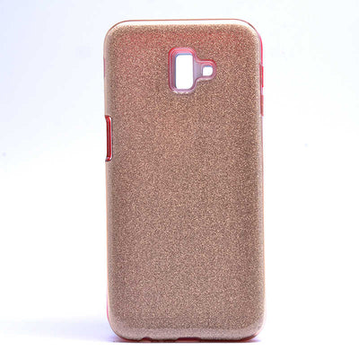 Galaxy J6 Plus Kılıf Zore Shining Silikon Rose Gold