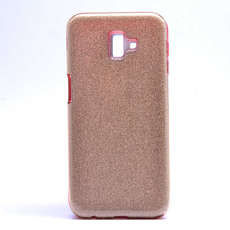 Galaxy J6 Plus Kılıf Zore Shining Silikon Kırmızı