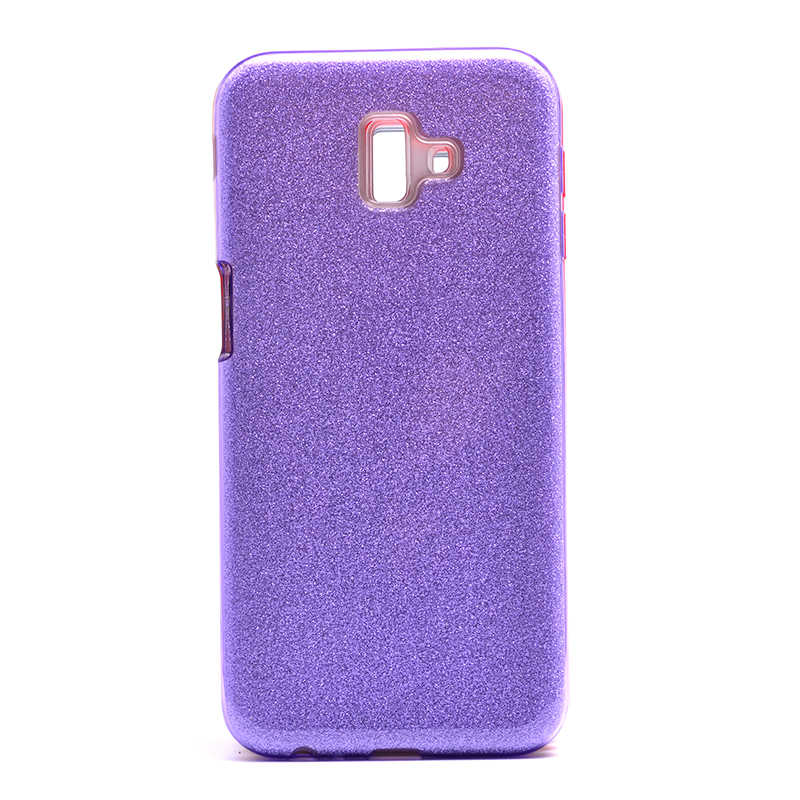 Galaxy J6 Plus Kılıf Zore Shining Silikon Mor
