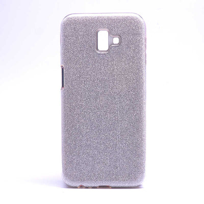 Galaxy J6 Plus Kılıf Zore Shining Silikon Gümüş