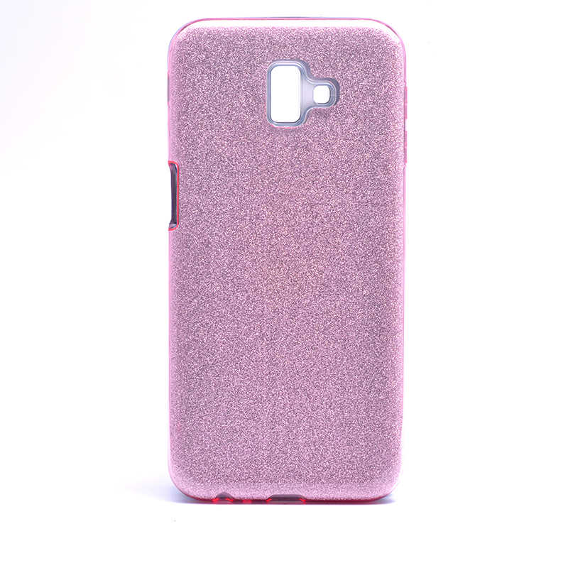 Galaxy J6 Plus Kılıf Zore Shining Silikon Rose Gold