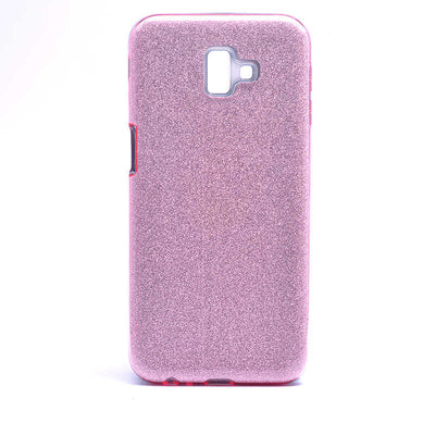 Galaxy J6 Plus Kılıf Zore Shining Silikon Rose Gold