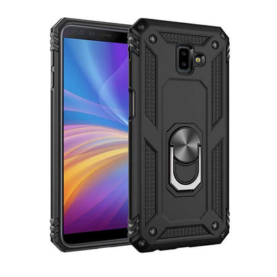 Galaxy J6 Plus Kılıf Zore Vega Kapak Siyah