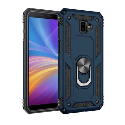 Galaxy J6 Plus Kılıf Zore Vega Kapak Mavi