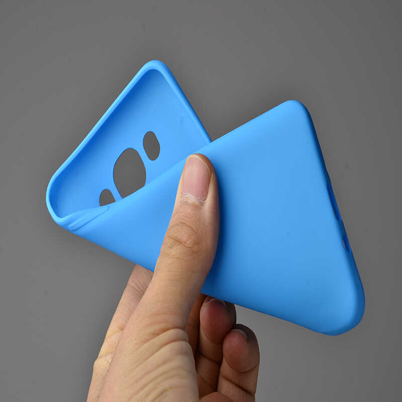 Galaxy J7 2016 Kılıf Zore Premier Silikon Kapak Sarı