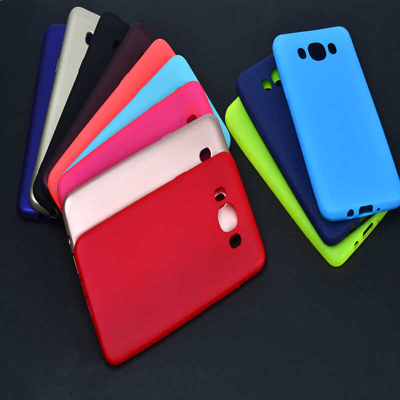 Galaxy J7 2016 Kılıf Zore Premier Silikon Kapak Rose Gold