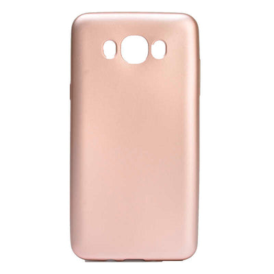 Galaxy J7 2016 Kılıf Zore Premier Silikon Kapak Rose Gold