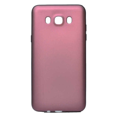 Galaxy J7 2016 Kılıf Zore Premier Silikon Kapak Mürdüm