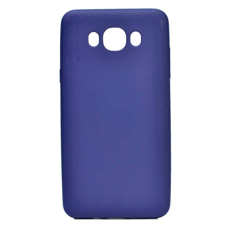 Galaxy J7 2016 Kılıf Zore Premier Silikon Kapak Lacivert