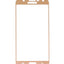 Galaxy J7 Core Zore Ekranı Tam Kaplayan Düz Cam Koruyucu Gold