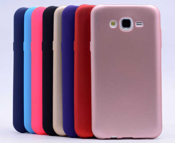 Galaxy J7 Core Kılıf Zore Premier Silikon Kapak Rose Gold