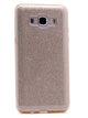 Galaxy J7 Core Kılıf Zore Shining Silikon Gold