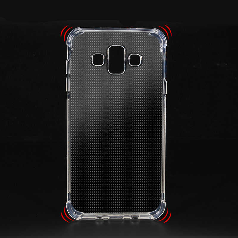 Galaxy J7 Duo Kılıf Zore Nitro Anti Shock Silikon Renksiz